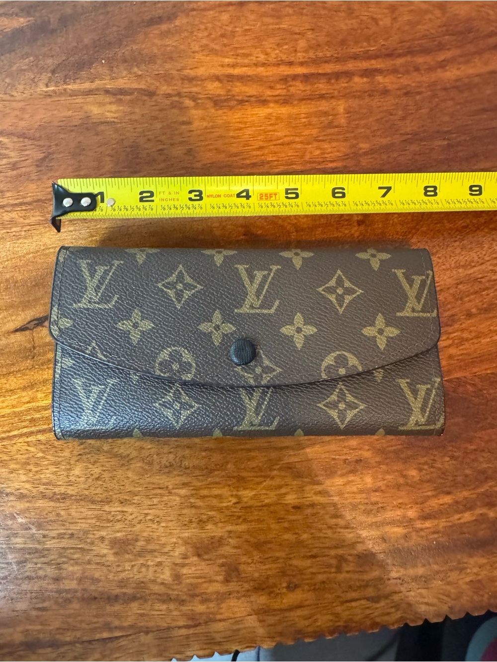 Brown Wallet. No Brand.